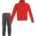 ACERBIS lietus jaka un bikses Logo Rain Suit red/black 