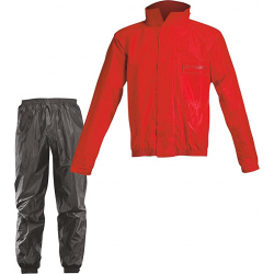 ACERBIS lietus jaka un bikses Logo Rain Suit red/black 