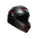 AGV ķivere Tourmodular Freequency matt gunmetal/red 