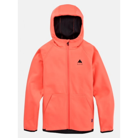 BURTON jaka Kids Crown WPF FZ Fleece orange 