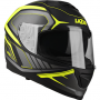 LAZER ķivere Rafale Hexa black/yellow matt 