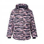 COLOR KIDS ziemas jaka Ski JKT AOP 4 zaphyr pink/black AF 10K 