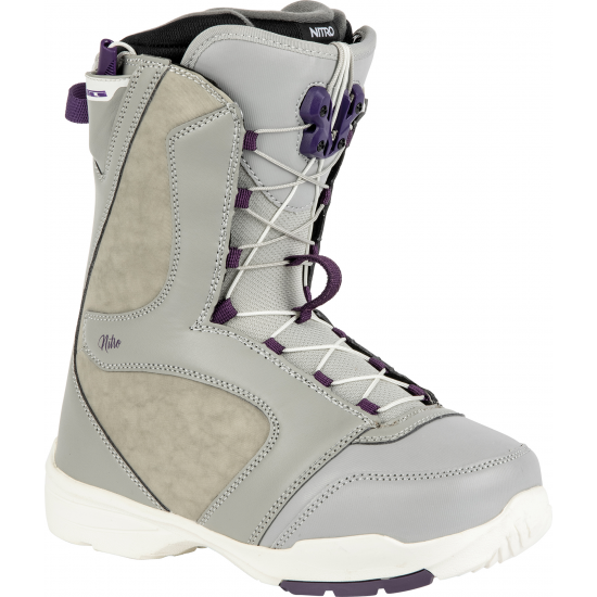 NITRO zābaki Flora TLS grey/purple 