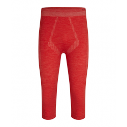 FALKE termobikses 3/4 Wool Tech Tight red 