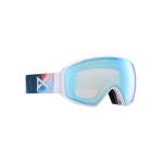 ANON brilles M4S Toric ripple white w/variable blue C2 /cloudy pink C1 /Face mask