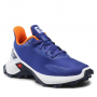 SALOMON apavi Alphacross Blast J blue/white/orange 