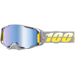 100% brilles Armega Complex grey/yellow w/mirror blue