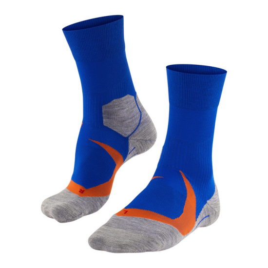 FALKE zeķes RU4 Cool blue/grey/orange 