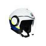 AGV ķivere Orbyt Block white/blue/yellow 