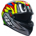 AGV ķivere K3 Birdy 2.0 grey/yellow/red 