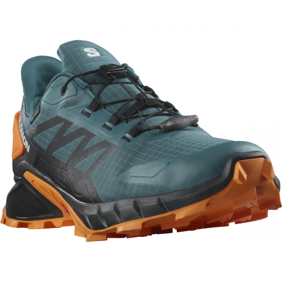 SALOMON apavi Supercross 4 GTX blue/black/orange 