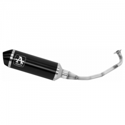 ARROW izplūdes sistēma Honda Forza 125 '21-'23 Steel collector/Alu dark Urban