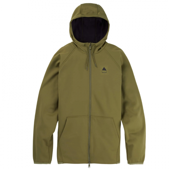 BURTON jaka Kids Crown Weatherproof FZ Fleece olive green 