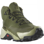 SALOMON apavi Cross Hike Mid GTX 2 camo green/grey 