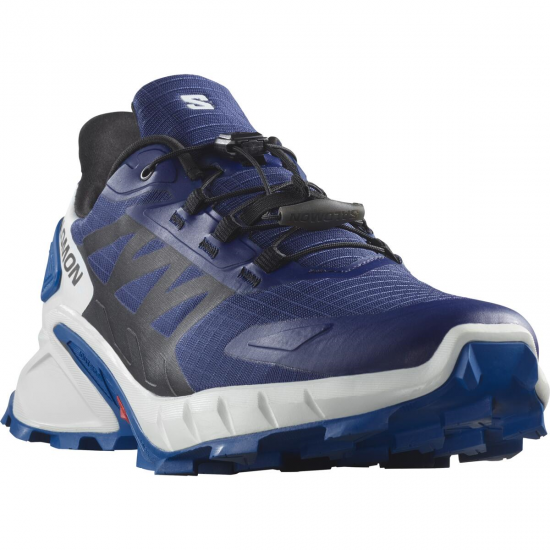 SALOMON apavi Supercross 4 blue/white/black 