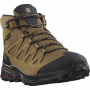 SALOMON apavi X Ward Leather Mid GTX brown/black 