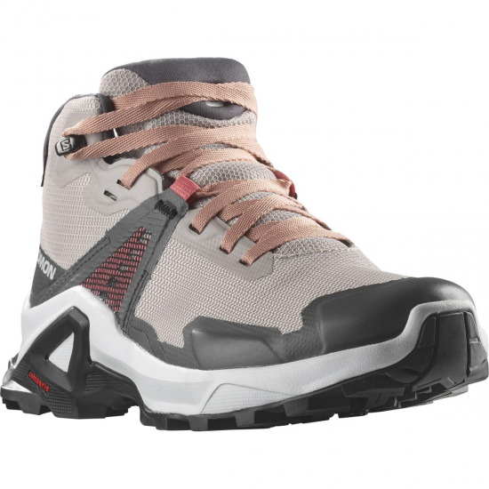 SALOMON apavi X Raise Mid GTX J white/grey/pink 