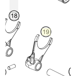 HUSQVARNA dakša ātrumu pārslēga 2/4 Gear TC 125 '23-'24