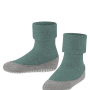 FALKE zeķes Cosyshoe Teens Kids House green/grey 