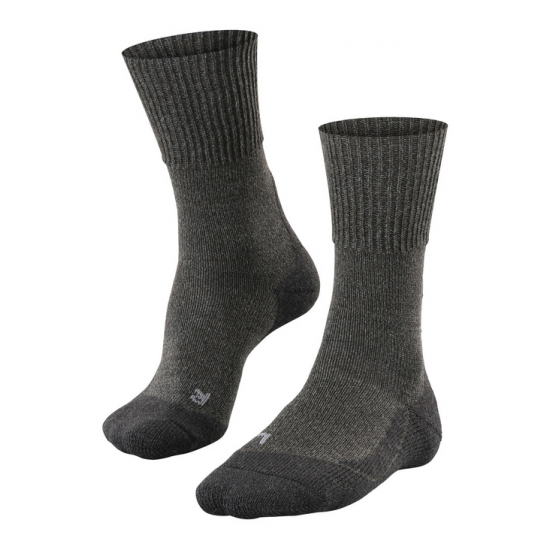 FALKE zeķes TK1 Wool dark grey 