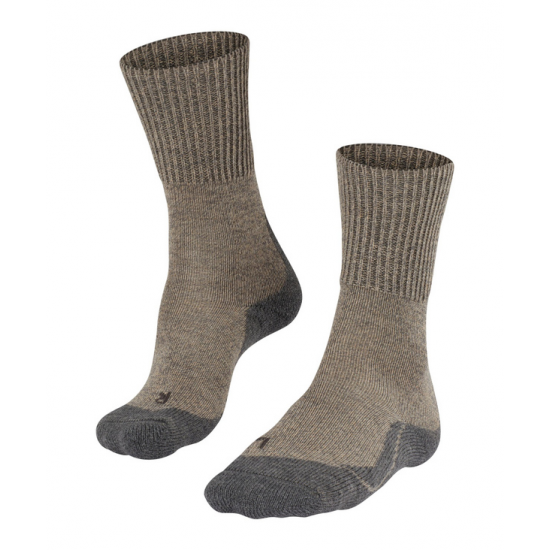 FALKE zeķes TK1 Wool light grey 