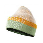 FALKE cepure ziemas Skiing Beanie green/yellow/white