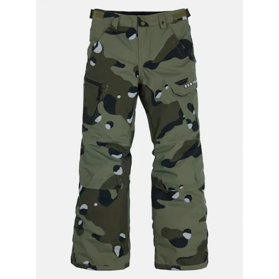 BURTON bikses Boys Exile Cargo green camo 