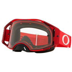 OAKLEY MX brilles Airbrake Moto B1B red w/clear