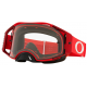 OAKLEY MX brilles Airbrake Moto B1B red w/clear