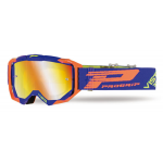 PROGRIP brilles 3303FL Vista blue/orange w/multi FL 3347 w/XLens w/TearOffs