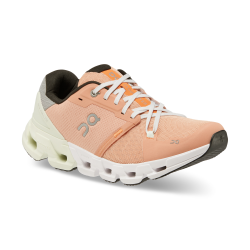 ON apavi Cloudflyer 4 W peach/light green 