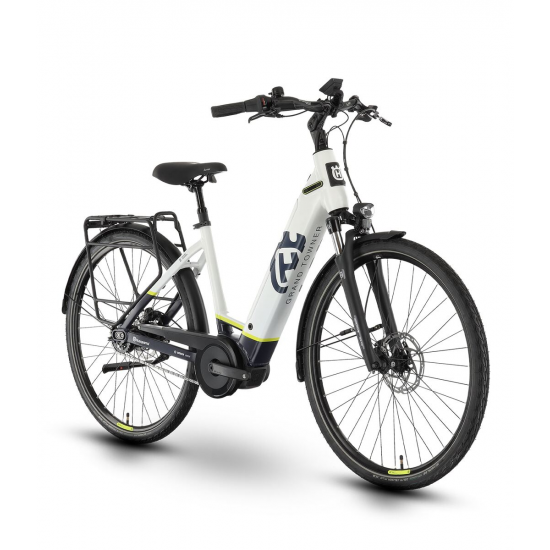 HUSQVARNA elektro velosipēds Grand Towner 5 Wave CB 28" 5S Nexus white/blue 