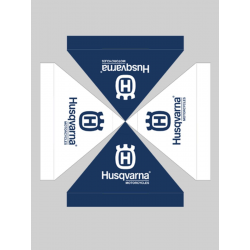 HUSQVARNA telts jumts HUS 3x3 blue/white