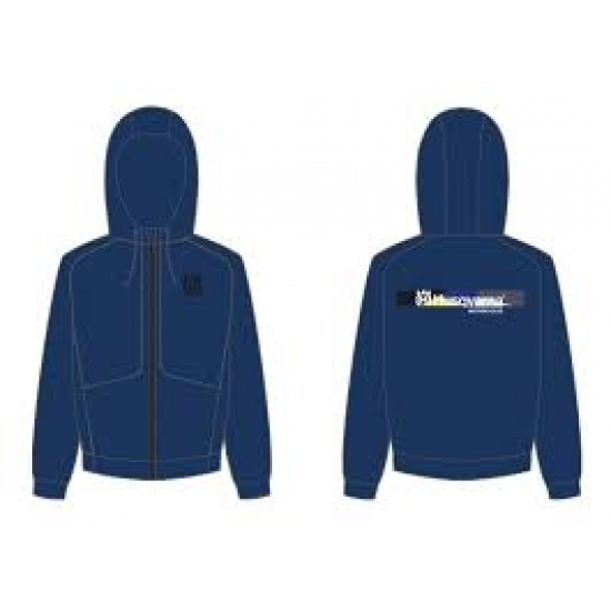 HUSQVARNA jaka ar kapuci Authentic Zip Hoodie blue 