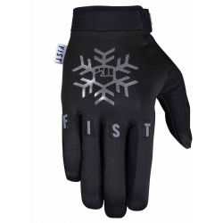 FIST cimdi Frosty Fingers Snow Flake Cold black 