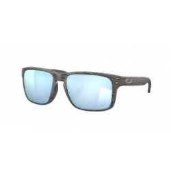 OAKLEY saulesbrilles Holbrook woodgrain w/prizm deep water polar