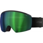 ATOMIC brilles Redster HD black w/green HD C2-3