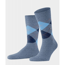 FALKE zeķes ikdienas King Socks light blue 