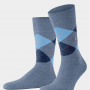 FALKE zeķes ikdienas King Socks light blue 