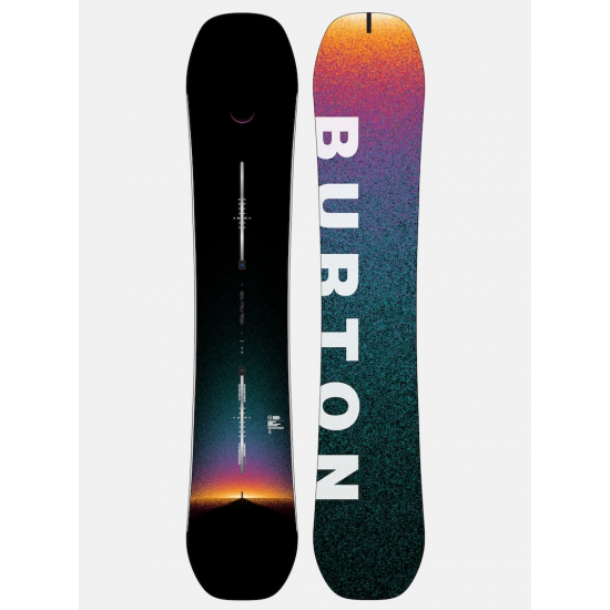 BURTON dēlis Custom X Wide black/orange/blue 