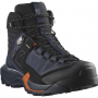 SALOMON apavi X Ultra Alpine Mid GTX black/dark blue/orange 