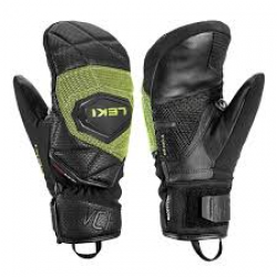 LEKI cimdi HS WCR Coach 3D Junior Mitt black/yellow 