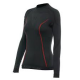 DAINESE termokrekls LS WMN black/red 