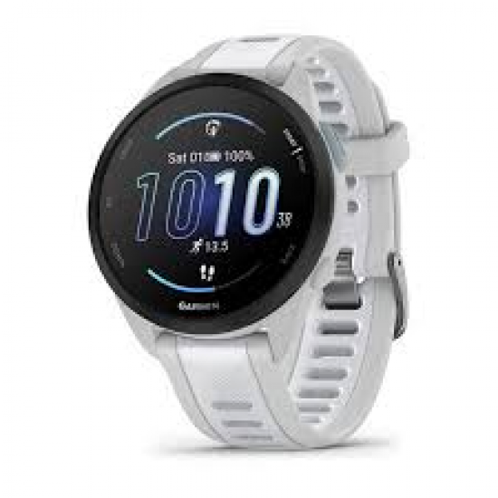 GARMIN pulkstenis Forerunner 165, Whitestone/Mist grey