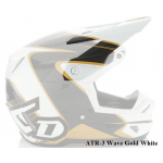 6D ķiveres nadziņš ATR-3 Wave gloss gold/white