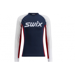 SWIX distanču slēpošanas jaka RaceX Classic LS dark blue/white 