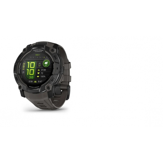 GARMIN pulkstenis Instinct 3 Amoled 50mm black/charcoal