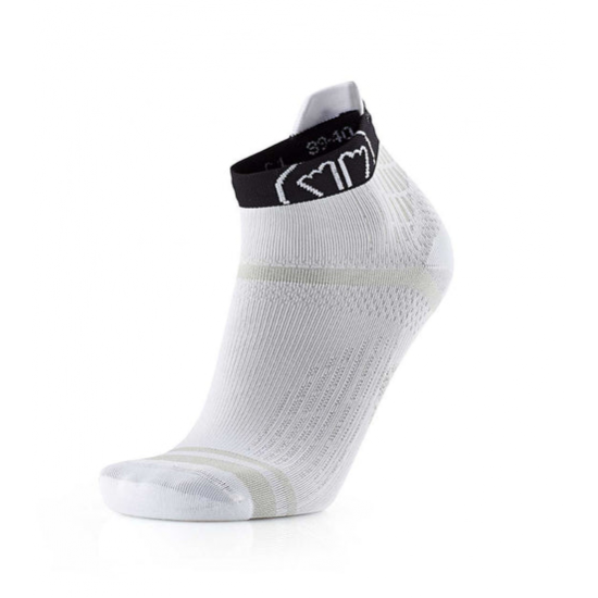 SIDAS zeķes Run/Feel white/black 