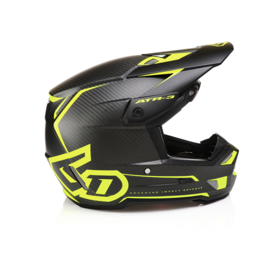 6D ķivere ATR-3 Nova matte neon yellow/black 