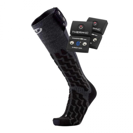 THERMIC zeķes Keep Warm black 